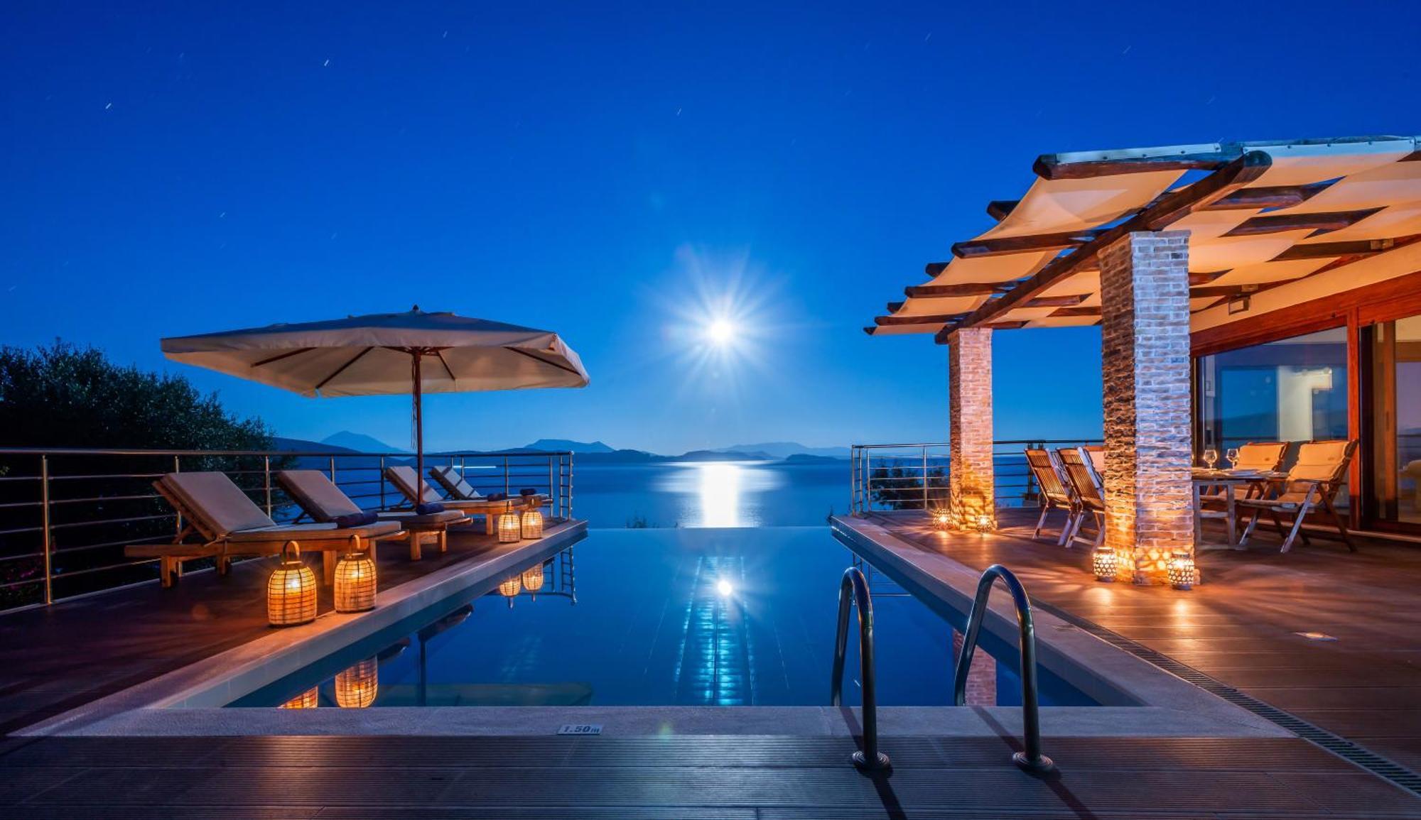 סיבוטה Iris Villas Lefkada - Marine Villa With Private Sea Access מראה חיצוני תמונה
