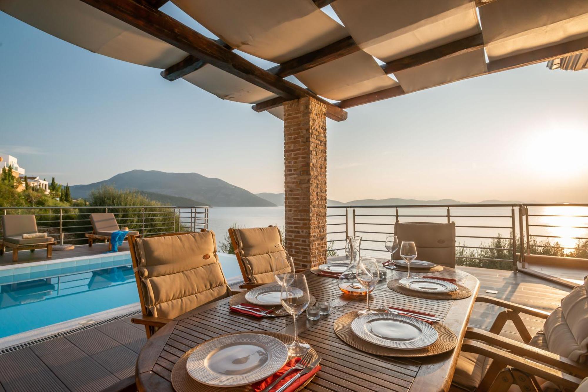 סיבוטה Iris Villas Lefkada - Marine Villa With Private Sea Access מראה חיצוני תמונה
