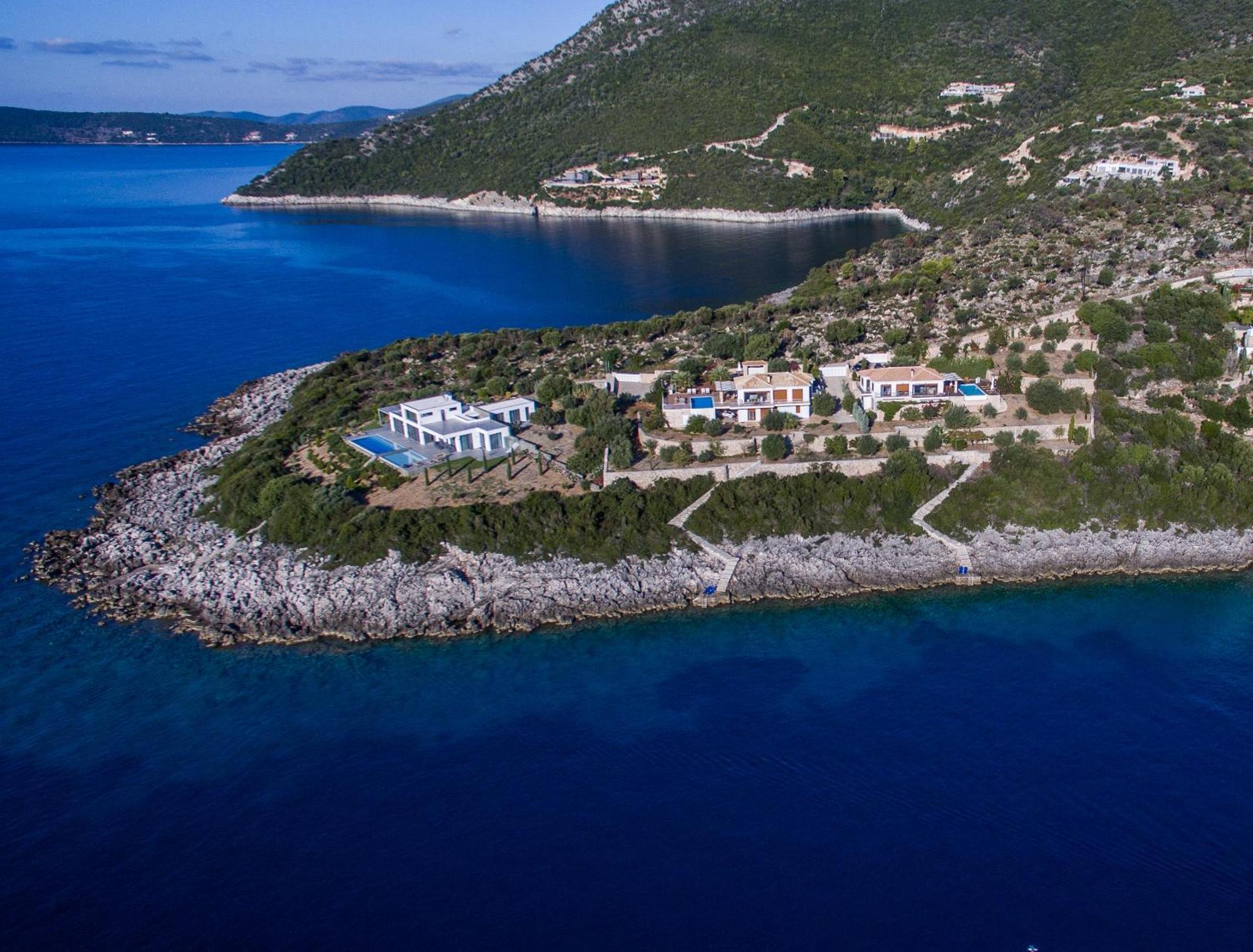סיבוטה Iris Villas Lefkada - Marine Villa With Private Sea Access מראה חיצוני תמונה
